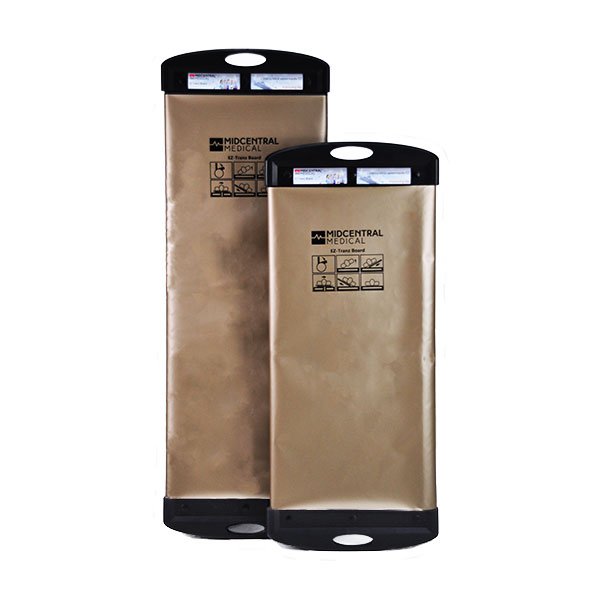Two brown bags with black handles and a white background